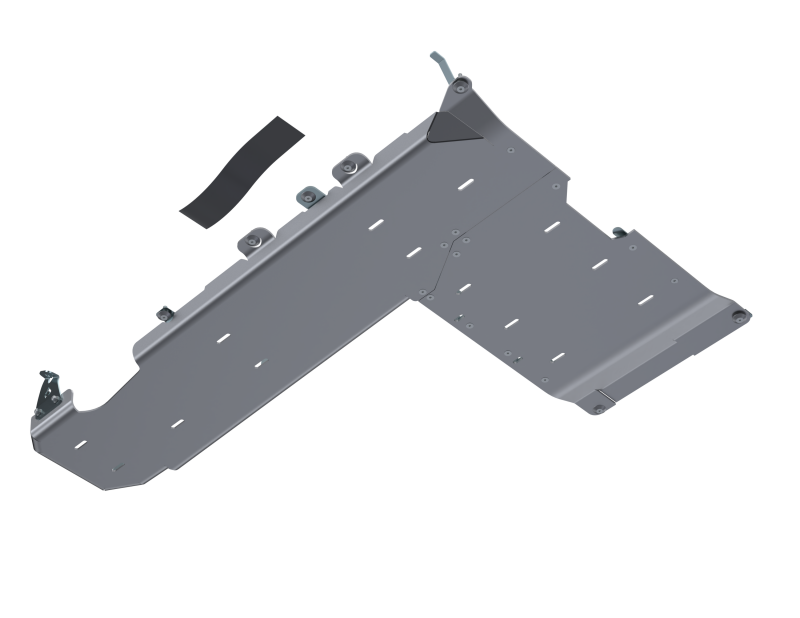 Jeep Wrangler Skid Plates - Artec Industries - T-Case/Fuel Skid Kit - Aluminum - 2018